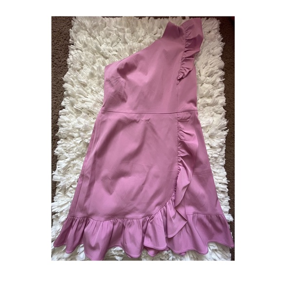 NWT J. Crew Yass One-Shoulder Ruffle Dress Size 12 - Picture 2 of 6
